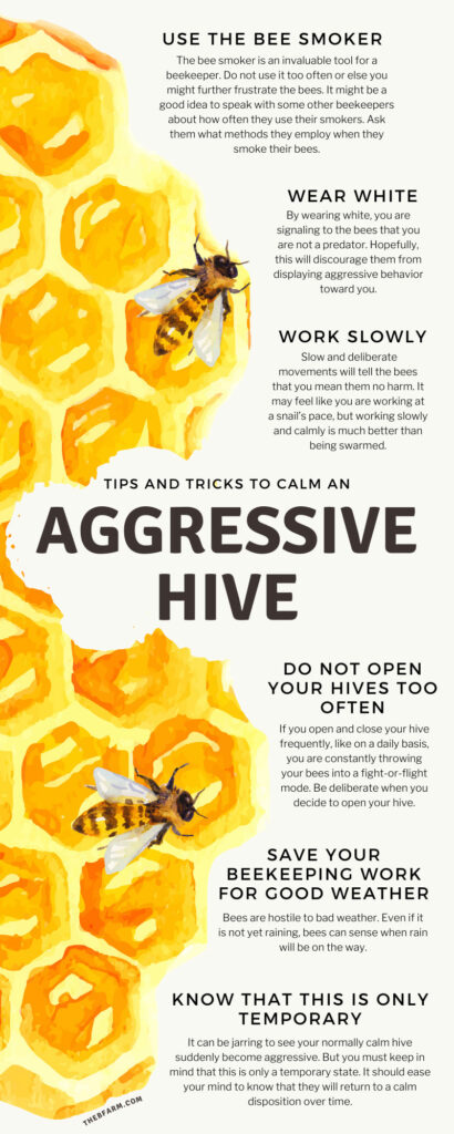 Bee Calm: Strategies To Manage And Reduce Hive Aggression!