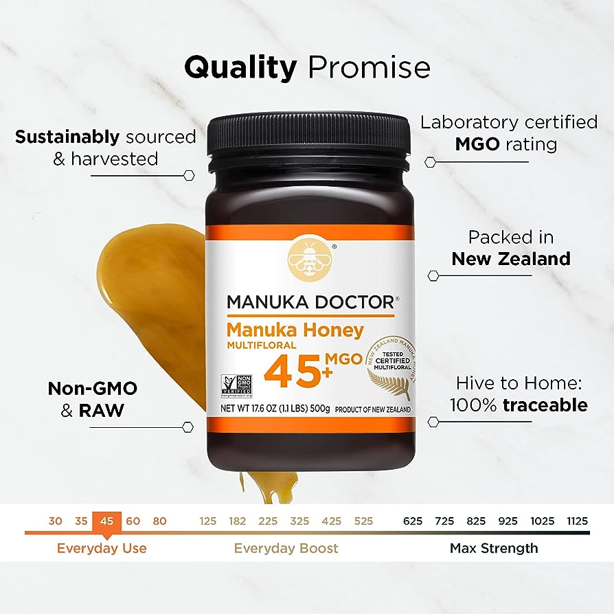 Benefits of Manuka Doctor Manuka Honey