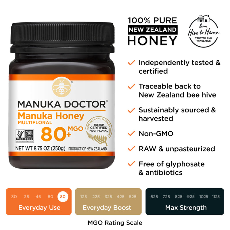Benefits of Manuka Doctor Manuka Honey