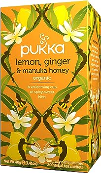 Pukka Lemon Ginger Manuka Honey Tea